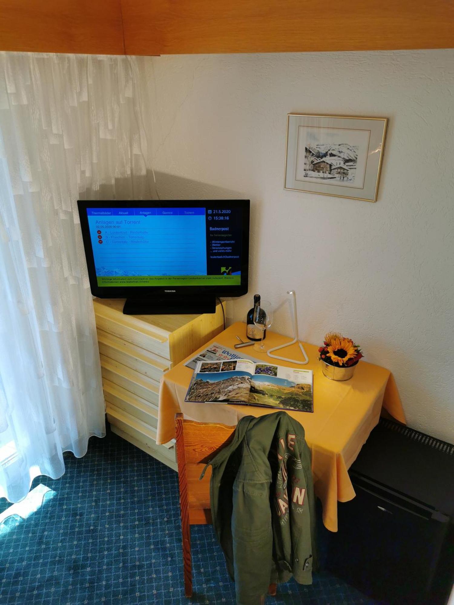 Hotel Walliserhof-Leukerbad-Therme Dış mekan fotoğraf