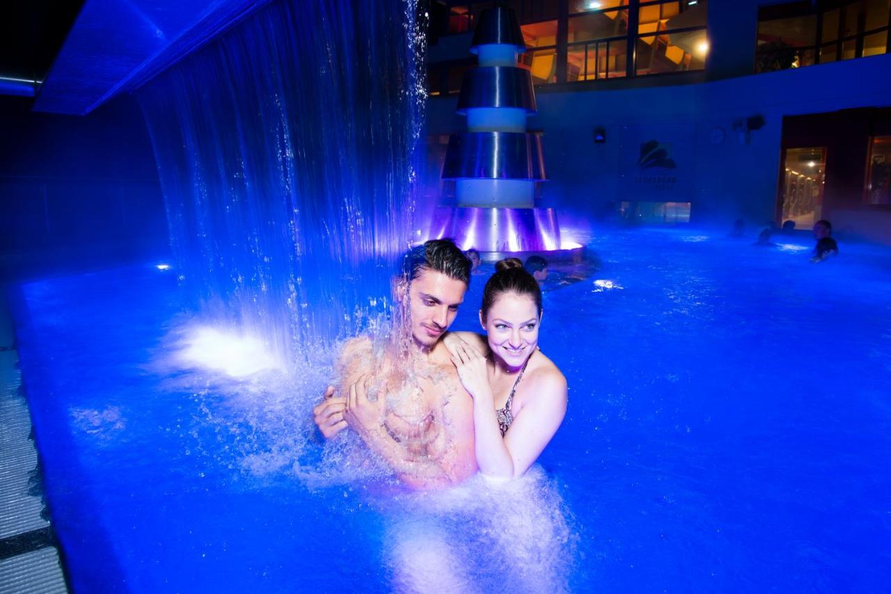 Hotel Walliserhof-Leukerbad-Therme Dış mekan fotoğraf